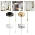 thumbnail image 5 of Pull Cord Light Switch Bathroom Ceiling Light Pull Cord Switch with 150cm Chain, 5 of 5