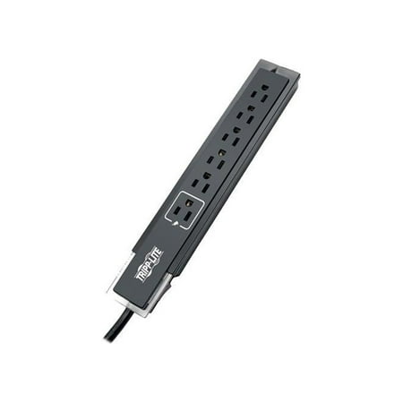 UPC: 0037332190079 | Tripp Lite TLP606SSTELB 6-Outlet Surge Protector
