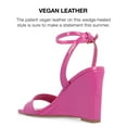 thumbnail image 5 of Journee Collection Womens Konna Tru Comfort Foam Mid Heel Wedge Sandals, 5 of 7