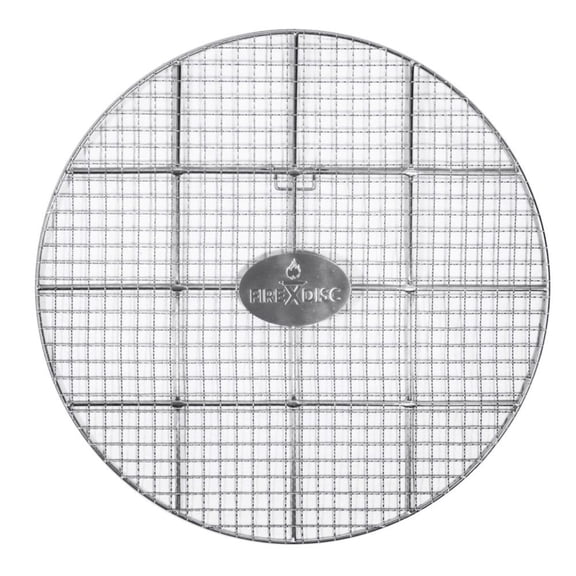 FIREDISC 20-in. Ultimate Steaming Grate in Stainless Steel with Chrome-Plated Steel Wire