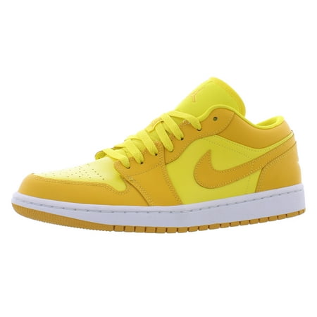 Nike Air Jordan 1 Low Re Womens Shoes Size 11, Color: Yellow Strike/Pollen-White