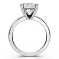 thumbnail image 3 of Pompeii 3Ct Emerald Solitaire Moissanite Engagement Ring in White Yellow or Rose Gold (,), 3 of 4