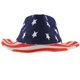 thumbnail image 1 of Cowboy Hat American Flag Summer Hat Western Cowboy Hat Holiday Party Hat, 1 of 4