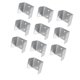 thumbnail image 1 of 10 piezas de soportes de cerca, clips, piezas de reparación, montaje, soportes en forma de U, conector para 50 mm, 1 of 8