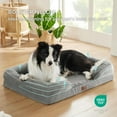thumbnail image 5 of Cozy Comfort Orthopedic Pet Bed, Washable Dog Sofa Beds Large, Washable With Supportive Foam, Grey，35"L x 25"W x 6.5"Th, 5 of 10