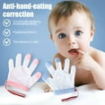 thumbnail image 2 of Baby Chew Resistant Mittens Stop Hand Sucking Breathable Protective Gear Easy Wear Design for Newborns Infant, 2 of 8