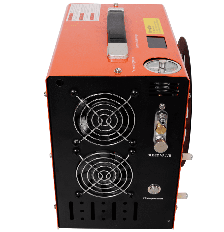 PCP Air Compressor 4500PSI Auto-Stop 12V/120V Oil-Free Portable Pump