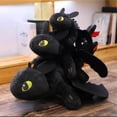 thumbnail image 4 of How to Train Your Dragon Toothless Little Flying Dragon Doll Trim for Car Motorcycle Helmet Suction-week, 4 of 4