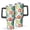 Pioneer Flower Floral, variant on 40oz Pioneer Flower Floral Print Pattern Insulated Tumbler with Handle, BPA-Free Leak Proof Lid and Straws, Double Wall Vacuum, Hot 12h/Cold 34h