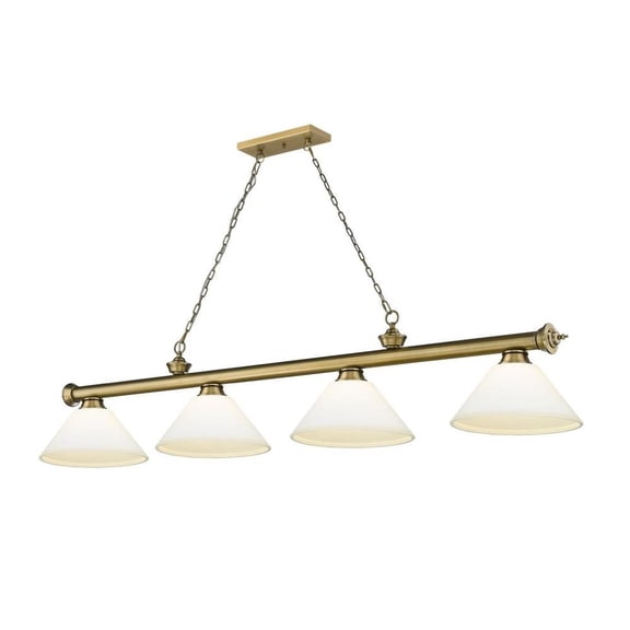 4 Light Billiard in Traditional and Classical Style-18.75 inches Tall and 14 inches Wide Bailey Street Home 372-Bel-4596802