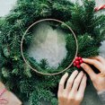 thumbnail image 2 of 10 Pcs Anneaux Ronds en Métal Attrape-Rêves DIY Accessoires d'Ornement, 2 of 8