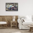 thumbnail image 3 of Stupell Industries Farmhouse Repurposed Truck Filled with Flowers Black Floating Frame Canvas Art, 25 x 17, by Franklyn Gregory, 3 of 8