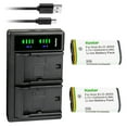thumbnail image 1 of Kastar 2-Pack DB-50 Battery and LTD2 USB Charger Replacement for Ricoh DB-50 DB50 Battery, Ricoh BJ-5 BJ5 Charger, Ricoh Caplio R1, Caplio R1S, Caplio R1V, Caplio R2, Caplio RZ1 Camera, 1 of 6
