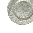 thumbnail image 4 of American Atelier, Round, Vanessa Glass Decorative Silver Charger Plate, 13", 4 of 5
