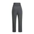 thumbnail image 4 of Ohufall Maternity Pants for Women Summer Casual Solid Color Elastic Hight Waist Long Pants Women's Comfy Loost Fit Pregnancy Workout Sport Pants, 4 of 9