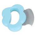 thumbnail image 4 of Shell Shape Comb,  Remove The Tangled Hair Dog Grooming Comb Cat Massage Grooming Comb Durable Cat Shell Comb  For Combing Hair Blue,Pink, 4 of 8