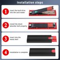 thumbnail image 3 of Caja SSD M.2 USB3.2 Gen2 para NVMe 2230/2242/2260/2280 M2 (protocolo Dual), 3 of 4