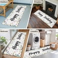 thumbnail image 5 of Runner Rug 2 x 6 Ft, White Birthday Washable Non-Slip Floor Mat for Kitchen Hallway/Entryway, Colorful Confetti Ribbons Polka Dots Classroom Long Kitchen Runner Area Rugs for Living Room, Low-Profile, 5 of 7