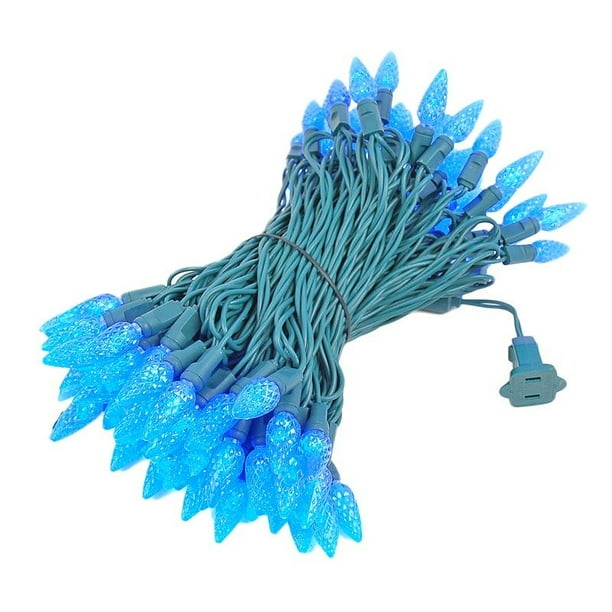 Novelty Lights 100 Light C6 LED Christmas Mini Light Set, Commercial