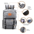 thumbnail image 3 of Mochila Para Laptop Puerto De Carga USB Impermeable Color Gris, 3 of 4