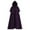 Purple, variant on Hvyesh Long Hooded Cloak for Women Men Velvet Cape Medieval Long Cape Halloween Costumes for Women Men