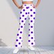 thumbnail image 1 of Pantalones largos con estampado para niñas, forrados de vellón para mayor calidez, pantalones largos casuales, leggings ligeramente acampanados, traje para niñas de 5 a 16 años., 1 of 6
