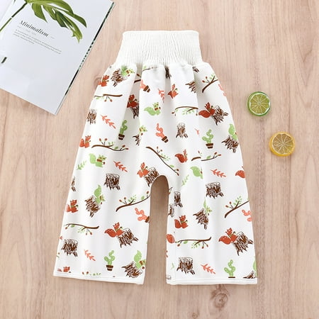 

Hunpta Boys Girls Waterproof Diaper Pants Training Cloth 3 In 1 Diaper Shorts