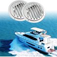 thumbnail image 4 of 5" Round Louvered Vent, 316 Stainless Steel Marine Boat Vent Cover, 2pcs, 4 of 5