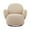 Beige_b, variant on Hassch Upholstered Swivel Accent Armchair with 360° Rotating Metal Base, Modern Living Room Lounge Chair with Fabric Upholstery & Foam Padding, Beige