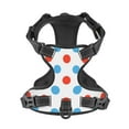 thumbnail image 4 of Daiia Red Blue Polka Dotsdog Harness, No-Pull Pet Harnessith 2 Leash Clips,Cat Harness And Leash Set,Step In Dog Harness, For Large Dogs,No Accessories Included, 4 of 8