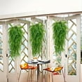 thumbnail image 3 of 4pcs Premium Boston Ferns Artificial Hanging Plants – UV Resistant Fake Greenery Vines, Oxidation-Resistant Plastic Foliage for, 3 of 7