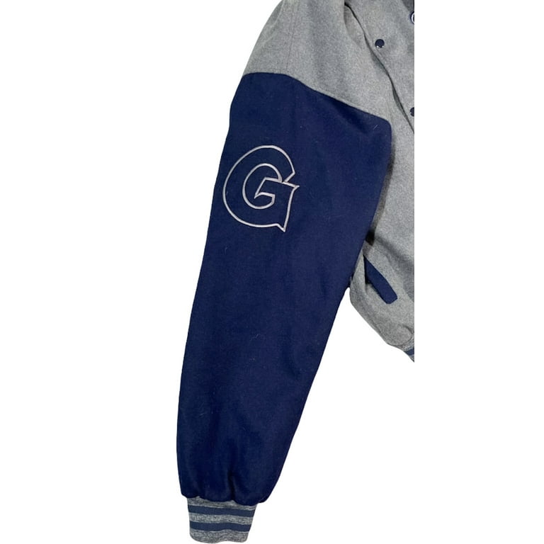 Georgetown Starter Jacket  Georgetown Blue Bomber Jacket