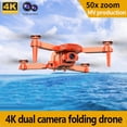 thumbnail image 3 of Gwong Electrónica K5 Mini Drone Foldable 4K Pixel Six-Eje Gyroscopio 20 minutos Tiempo de vuelo RC Quadcopter para al aire libre, 3 of 6