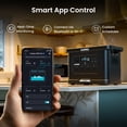 thumbnail image 6 of OUPES 2400W/2232Wh Exodus 2400 Lite Portable Power Station+240W Solar Panel, Solar Generator,0-80% Charging in 1.2 Hr, 20ms UPS,140W USB-C, LiFePO4 Battery for Home Backup, Power Outages, and Camping, 6 of 10