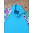 thumbnail image 6 of CHICTRY Little Girls Two-Piece Swimsuit Rash Guard Floral Printed Swimwear, 6 of 7