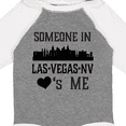thumbnail image 4 of Inktastic Las Vegas Nevada Someone Loves Me Skyline Boys or Girls Long Sleeve Baby Bodysuit, 4 of 5