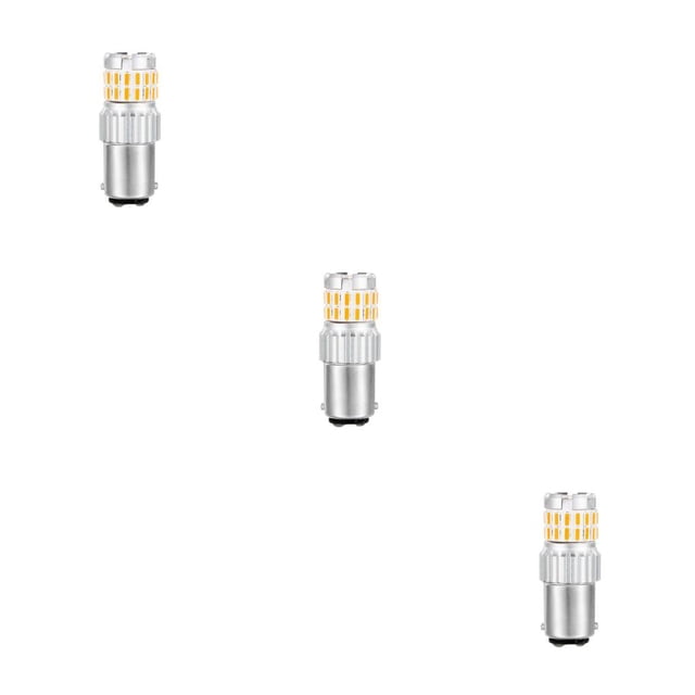 Kenally 2 piezas de lámpara de giro de freno de coche, bombilla LED de automóvil, ángulo de iluminación amplio, piezas de reparación de luz de Type1 NO1 Kenally CBP448851