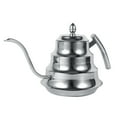 thumbnail image 2 of Cafetera de Acero Inoxidable Nikou Cuello de Cisne 1,2 L Plateada, 2 of 5