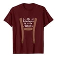 thumbnail image 1 of Oktoberfest T-Shirt pour Femmes Col Rond Imprimé Graphique Mignon Tunique d'Été Haut Décontracté Ample Manches Courtes Blouse Tee, 1 of 4