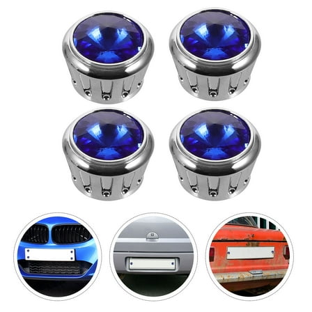 HONMEET Stainless Steel License Plate Bolt Kit, and Elegant, 1 Set for Secure Vehicle Plate Installation