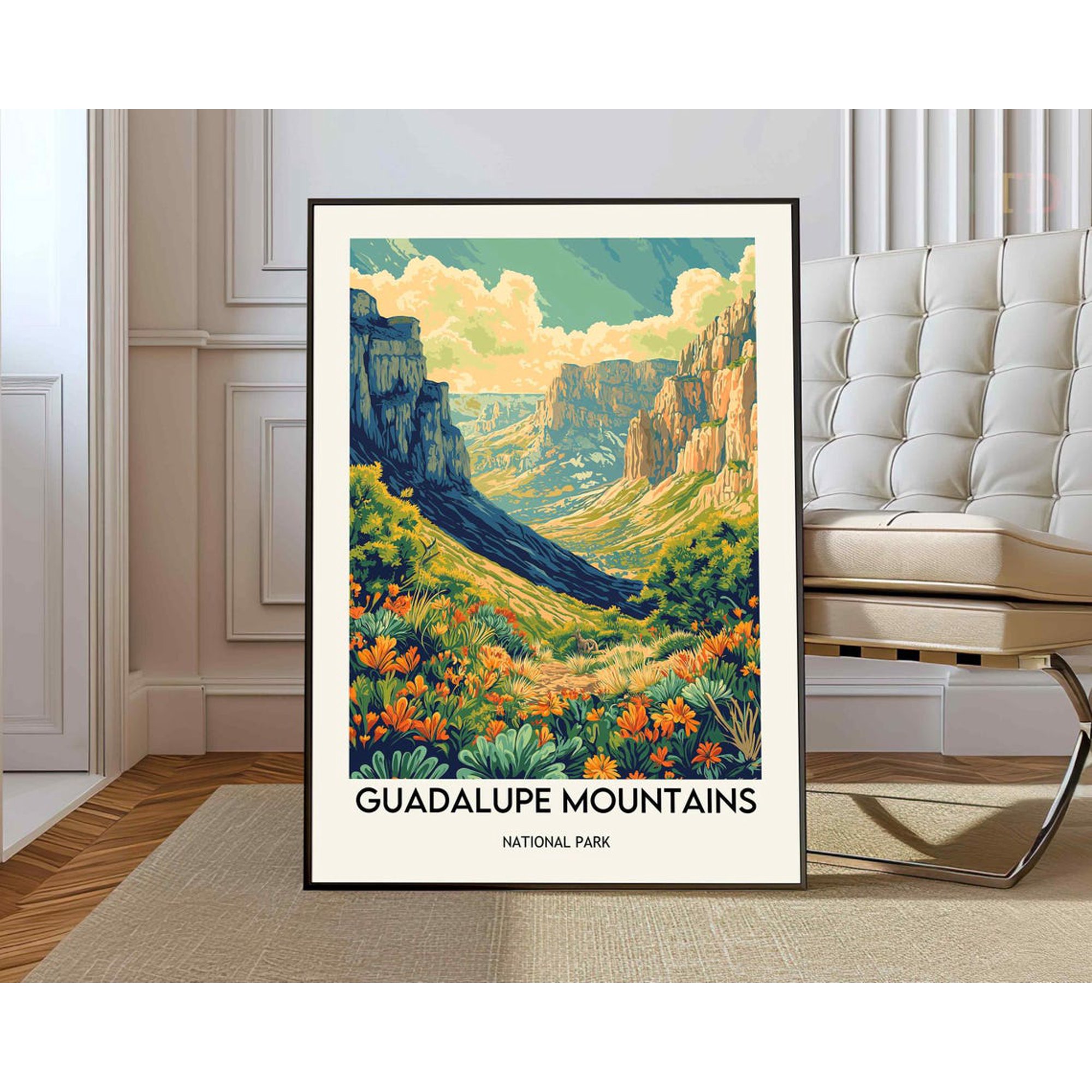Guadalupe Mountains National Park Poster Unframed Paper Print