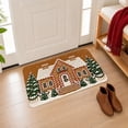 thumbnail image 2 of Christmas Door Mat Gingerbread House Doormat Outdoor Merry Christmas Welcome Mat Dirt-Scraping Floor Mats for Front Door Entryway Patio Home Festive Decor by MPOISVA, 2 of 7