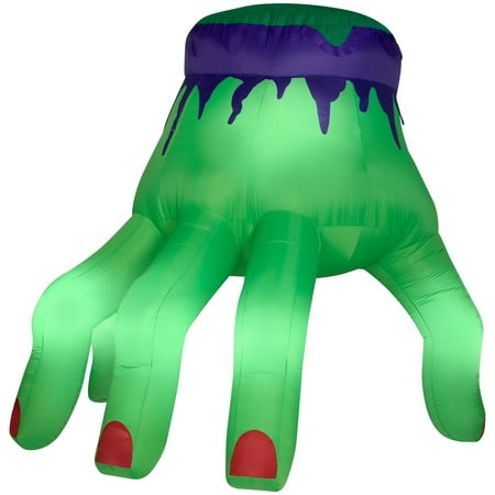13 Foot Tall Zombie Hand Colossal for Halloween by Airblown Inflatables