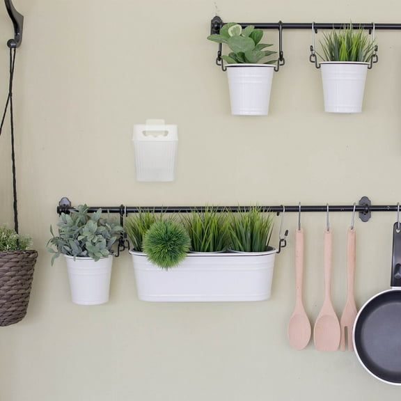 COMPUKAS Homeowners Storage Organizer Bins Transparent 1 Pair