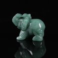 thumbnail image 4 of Adornos de jade con forma de elefante, artesanías de Feng Shui para el hogar, adornos de jade tallados para regalos (jade Dongling de 3,8 cm), 4 of 5