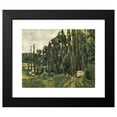 thumbnail image 2 of Paul Cézanne 24x20 Black Modern Framed Museum Art Print Titled - Poplars (1879 - 1880), 2 of 5