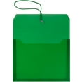 thumbnail image 4 of JAM Paper Plastic Expansion Envelopes with Elastic Band Closure, Letter Booklet, 9 3/4 x 13 with 2.5' Expansion, Assorted Colors, 6/Pack, 4 of 5