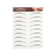 thumbnail image 1 of Unique Bargains Tatouage Simulation Sourcils pour Femmes 1 Pce Montagnes Lointaines, Noir, 1 of 5