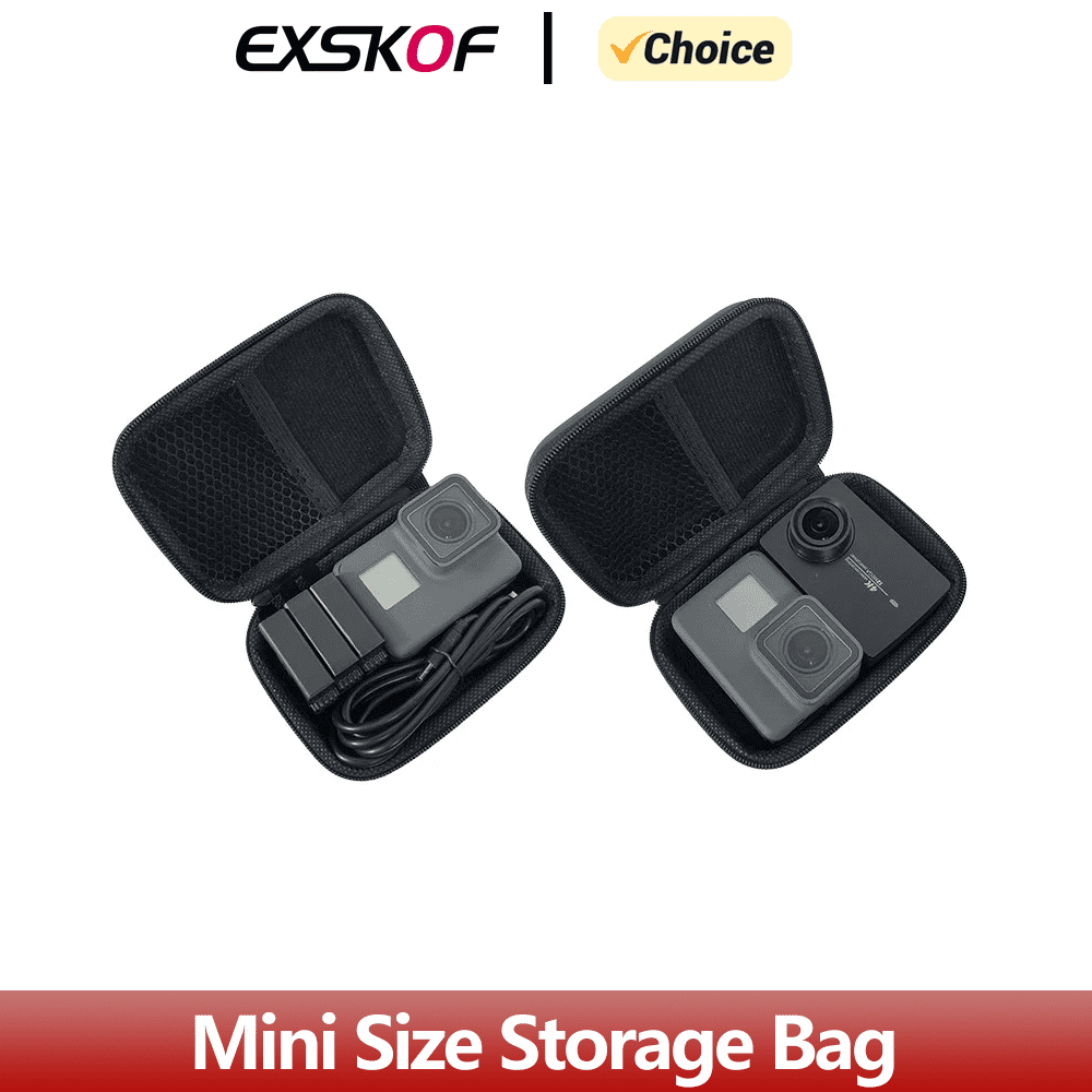 Mini Storage Bag Case For GoPro Hero 12 11 10 SJCAM