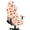 Halloween Theme, variant on HELLHERO Pink Floral 4 Pcs Gaming Chair Cover with Armrest Covers for Adults, Spandex Gaming Chair Covers Breathable Washable Armchair Slipcovers for Home